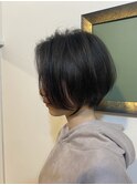 ナチュラル縮毛矯正で可愛いショート♪