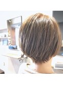 キレイめショートボブ
