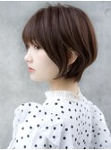 前髪あり大人ショートボブ20代30代40代【AIN.表参道】川原大地