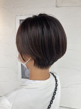 ヌードカラー(NUDE COLOR) 忙しい方向け簡単マッシュショート