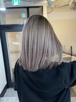 ラフ(LAFF)&nbsp;#黒髪#ボブルフ#ネビージュ#小顔#ワンレン