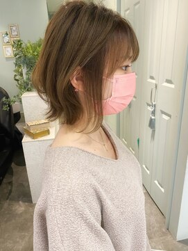 ロンド ロビン 栄(Lond robin) 【Lond robin】 髪質改善外ハネボブ韓国ストレートG