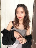 エース (ACE)&nbsp;ACE 横浜　ウェーブ巻き×レッドブラウン