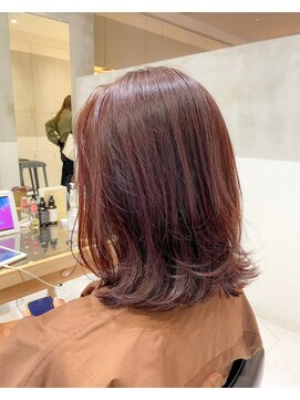 ガリカ 蔵前(Gallica) 【佐久間史将】外ハネミディアムx大人暖色系カラー<蔵前>