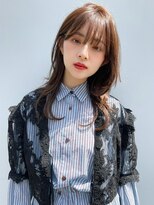 リベルテ銀座20代 ナチュラルブラウン×レイヤースタイル