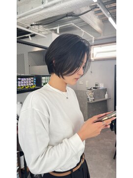 アット(at...) 大人ショートカット.ショート.ショートボブ.30代.40代.50代.60代