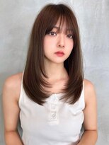 マシェリー バイ ロンド 金山(Ma cherie by Lond)&nbsp;前髪顔周りレイヤーカット×エアリーロング×美髪髪質改善