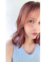 シエン 本店(CIEN) CIEN 杉本希 オレンジ×ピンクカラー