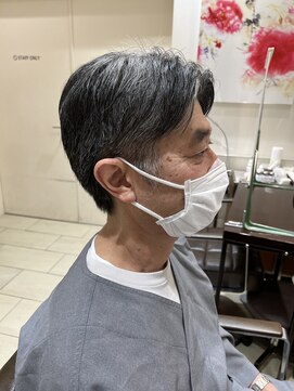 ピークアブー アヴェダ アトレ恵比寿(PEEK-A-BOO AVEDA) グレイヘア メンズさわやかショート