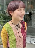 前髪カタログ/イメチェンスタイル／ウェーブパーマ/こなれミディ