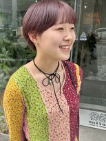 ビューナゴヤ 名駅(VIEW NAGOYA)&nbsp;前髪カタログ/イメチェンスタイル／ウェーブパーマ/こなれミディ