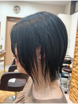 エリーザ 川越駅前店(Elisa) ボブ！質感カットでちょうどいい量にします！［川越駅」