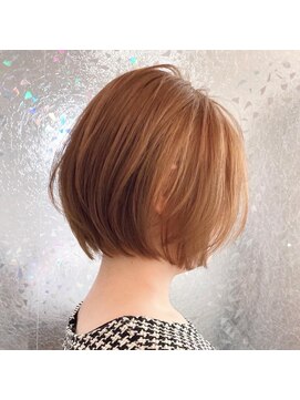 ストーリー 与野店(STORY:E) 柔らかベージュカラー/縮毛矯正×ショートボブ[与野]