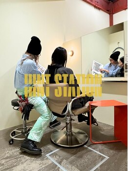 ヒントステーション(HINTSTATION)の写真/【リピート率95%】寄り添うカウンセリングと無理のないスタイル提案で計画的なヘア作りが叶う！