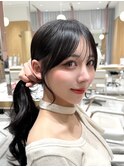 韓国ヘア/韓国スタイル/縮毛矯正/髪質改善/レイヤーカット