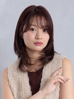 アース 行徳店(HAIR&MAKE EARTH) 小顔魅せレイヤーカット