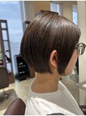 ショート/ショートボブ/切りっぱなし/博多
