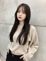 ワタトリ(waTatori)&nbsp;ロングレイヤー×美髪ストレート×小顔カット 20代30代40代