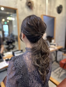 ヘアーアンドビューティストーリア 蒲田店(hair beauty STORIA) お呼ばれヘアー