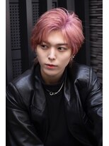 ユーフォリア 渋谷グランデ(Euphoria SHIBUYA GRANDE)&nbsp;ヘアカラー　ピンクベージュ　ペールピンク　ブリーチデザインk