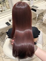 ザックラフィネ(ZACC raffine) チェリーレッド/ワンカラー/ワインレッド