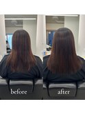 髪質改善/縮毛矯正/美髪/酸性ストレート/白髪染め髪/ヘッドスパ