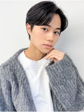 サロンリベルテ(salon Liberte) 爽やか黒髪センターパート◎ワックスなしで簡単にキマるマッシュ