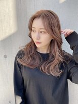 ロム(Rom.)&nbsp;ハイライト/ミルクティーベージュ/マンツーマン/髪質改善