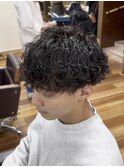 波巻きパーマ/シャドウパーマ/メンズパーマ/メンズカット