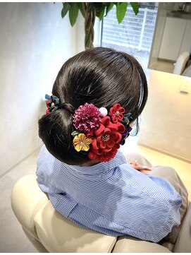 ミュール(miyuru) 【miyuru】成人式ヘアスタイル和セット