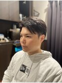 毛流れツーブロック