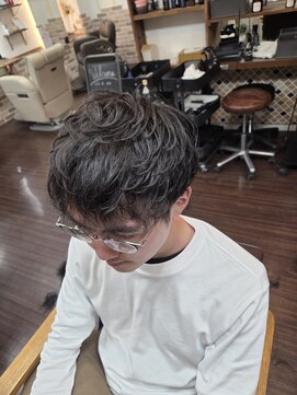 ヴィザヴィ 本蓮沼店(vis a vis) パーマショートマッシュ