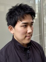 ディア 大宮店(DIA)&nbsp;メンズ大宮アクティブショート短髪フェザーアップバングツイスト