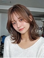 レリーアンテ 大阪梅田(Rely ante)&nbsp;くびれヘア　韓国　透明感カラー