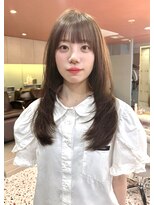 リコバイアフロート(riko by afloat)&nbsp;レイヤーカット/ハイレイヤー/オリーブベージュ