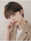 【原宿】透明感×肌映えカラーで大人っぽショート