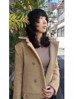 スエード(suede) 【SUEDE】ウルフカット×パーマ