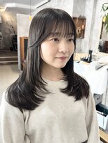 クラシカ(classika)&nbsp;内巻きレイヤーカット×チョコレートブラウン♪
