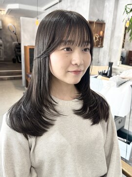 クラシカ(classika) 内巻きレイヤーカット×チョコレートブラウン♪