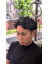 オモテサンドウ バーバー(OMOTESANDO BARBER)&nbsp;ショートツイストスパイラルパーマ