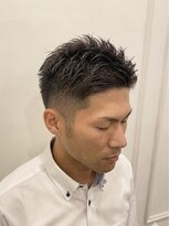 ヘアマーケット プラス 十条(hair market plus)&nbsp;スパイキーショート×フェード