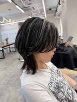 リュストル 町田(LUSTRE) 暗め毛流れメンズハイライト