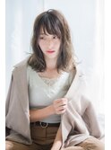 低温デジパ ゆるふわ ロブ ロングボブ
