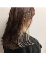 バングヘアーデザイン(BANG HairDesign) インナーベージュ／ロングレイヤー