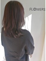 フラワーズビィーオーディー(FLOWERS BOD)&nbsp;こなれ感のあるハイライトベージュカラー