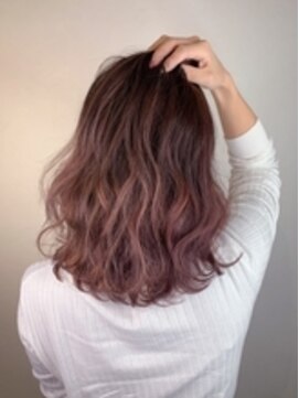 ホワイト 札幌大通店(WHITE) ピンクバレイヤージュ