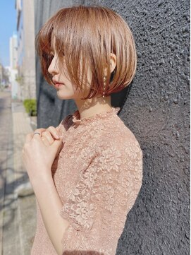 リノショアーズ ショウナン 辻堂店(RinoShores SHONAN) 小顔ショコラピンクアッシュヘルシースタイルふんわりカール