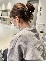 カイラ(KAILA)&nbsp;パーマ×お団子アレンジ