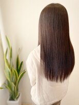 ルヴェール(Le Vert)&nbsp;サラツヤ美髪縮毛矯正　ナチュラルストレートスタイル