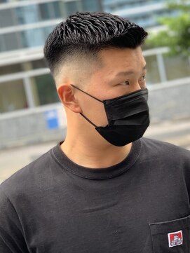 ヴァンカウンシル 金山(VANCOUNCIL kanayama) スキンフェード×アイロンパーマ